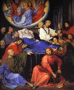 Hugo van der Goes Death of the Virgin. Spain oil painting artist